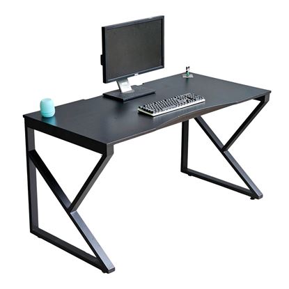 Bàn Gaming 140x70cm gỗ cao su chân chữ K GD68088