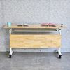 Bàn di động mặt gấp 140x50cm gỗ cao su SPD68219