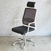 Ghế xoay văn phòng lưng lưới nệm bọc da HOGVP163